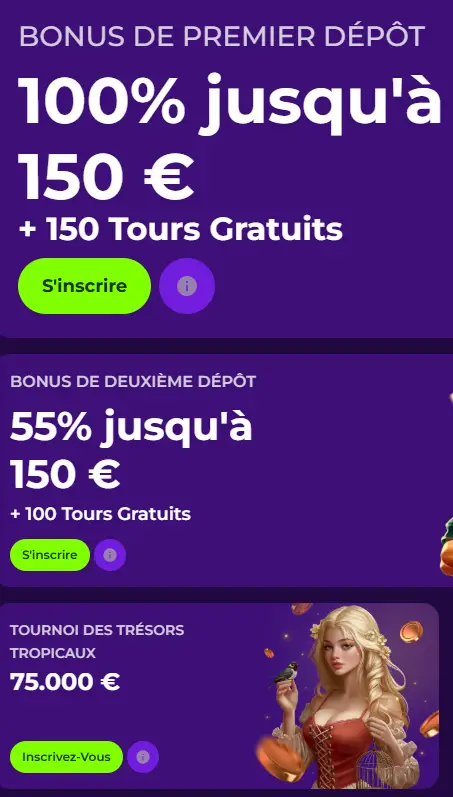 Gambloria bonus